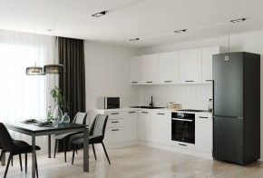 Кухонный гарнитур Белый Глянец 2600*1600 (Стол. 38мм) в Нягани - nyagan.mebel24.online | фото 1
