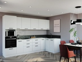 Кухонный гарнитур Белый Глянец 3200*1400 (Стол. 26мм) в Нягани - nyagan.mebel24.online | фото