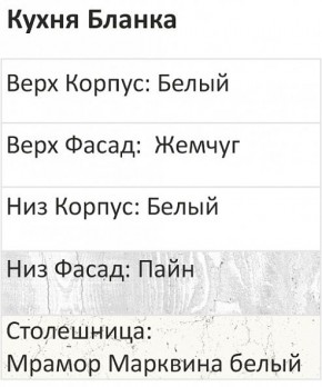 Кухонный гарнитур Бланка 1000 (Стол. 38мм) в Нягани - nyagan.mebel24.online | фото 3