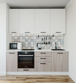 Кухонный гарнитур Демо 2200 (Стол. 38мм) в Нягани - nyagan.mebel24.online | фото