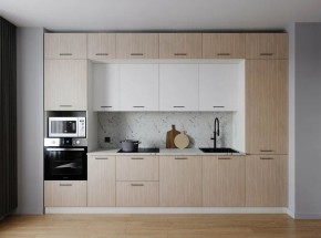 Кухонный гарнитур Демо 3400 (Стол. 38мм) в Нягани - nyagan.mebel24.online | фото