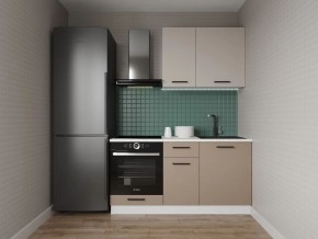 Кухонный гарнитур Каппучино 1600 (Стол. 38мм) в Нягани - nyagan.mebel24.online | фото