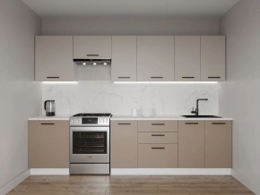 Кухонный гарнитур Каппучино 3000 (Стол. 38мм) в Нягани - nyagan.mebel24.online | фото