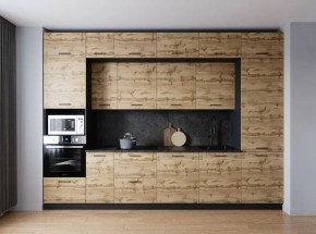 Кухонный гарнитур Крафт 3400 (Стол. 38мм) в Нягани - nyagan.mebel24.online | фото