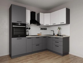 Кухонный гарнитур Меренга 2400*1600 (Стол. 38мм) в Нягани - nyagan.mebel24.online | фото 1