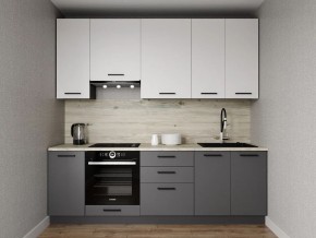 Кухонный гарнитур Меренга 2400 h950 (Стол. 26мм) в Нягани - nyagan.mebel24.online | фото 1