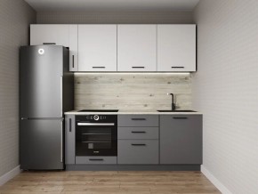 Кухонный гарнитур Меренга 2550 (Стол. 26мм) в Нягани - nyagan.mebel24.online | фото 1