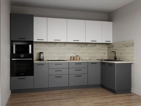 Кухонный гарнитур Меренга 3200*1400 (Стол. 38 мм) в Нягани - nyagan.mebel24.online | фото