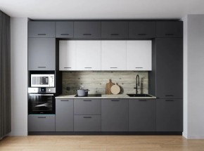 Кухонный гарнитур Меренга 3400 (Стол. 38мм) в Нягани - nyagan.mebel24.online | фото