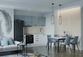 Кухонный гарнитур Ниагара 2550 (Стол. 26мм) в Нягани - nyagan.mebel24.online | фото 1