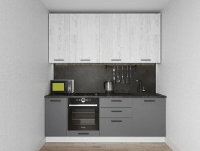 Кухонный гарнитур Санторини 2200 h 950 (Стол. 26мм) в Нягани - nyagan.mebel24.online | фото 1