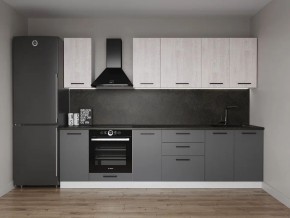 Кухонный гарнитур Санторини 2800 (Стол. 38мм) в Нягани - nyagan.mebel24.online | фото 1