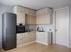 Кухонный гарнитур Шимо 2200*1700 (Стол. 38мм) в Нягани - nyagan.mebel24.online | фото