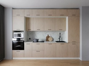 Кухонный гарнитур Шимо 3400 (Стол. 38мм) в Нягани - nyagan.mebel24.online | фото