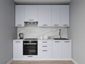 Кухонный гарнитур Смоки 3000 h950 (Стол. 38 мм) в Нягани - nyagan.mebel24.online | фото 1