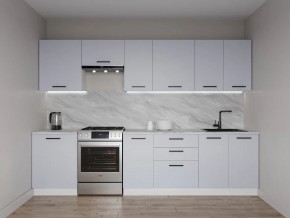Кухонный гарнитур Смоки 3000 (Стол. 38 мм) в Нягани - nyagan.mebel24.online | фото 1