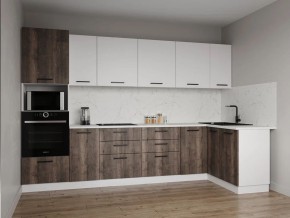 Кухонный гарнитур Старое Дерево 3200*1400 (Стол. 38мм) в Нягани - nyagan.mebel24.online | фото