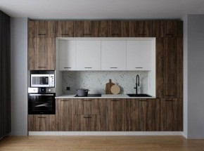 Кухонный гарнитур Старое Дерево 3400 (Стол. 26мм) в Нягани - nyagan.mebel24.online | фото