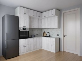Кухонный гарнитур угловой Пайн 2200*1700 (Стол. 38мм) в Нягани - nyagan.mebel24.online | фото 1