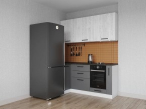 Кухонный гарнитур угловой Санторини 1000*1800 (Стол. 38мм) в Нягани - nyagan.mebel24.online | фото