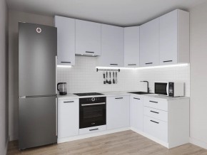 Кухонный гарнитур угловой Смоки 2200*1600 h950 (Стол. 26мм) в Нягани - nyagan.mebel24.online | фото 1