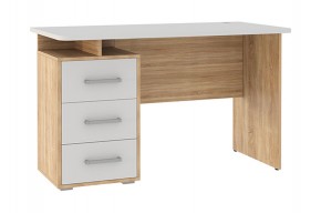 ЛАЙТ 2 Стол компьютерный (1200)  дуб сонома/белый в Нягани - nyagan.mebel24.online | фото