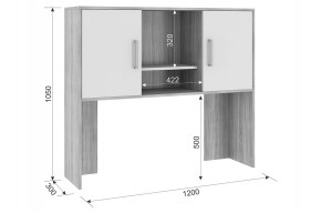 ЛАЙТ К2 Компьютерный стол в Нягани - nyagan.mebel24.online | фото 2
