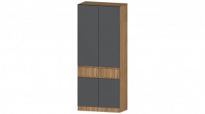 ЛЕНОРА Шкаф 2х створчатый (графит) в Нягани - nyagan.mebel24.online | фото