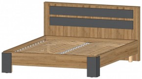 ЛЕНОРА Спальный гарнитур (модульный) графит в Нягани - nyagan.mebel24.online | фото 4