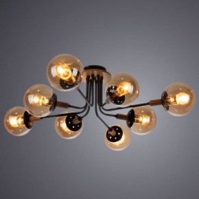 Люстра на штанге Arte Lamp Oxford A2716PL-8BK в Нягани - nyagan.mebel24.online | фото 2