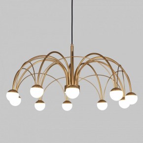 Люстра на штанге Eurosvet Ragno 90030/10 LED золото в Нягани - nyagan.mebel24.online | фото 4