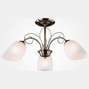 Люстра на штанге Eurosvet Stefanie 30107/3 античная бронза в Нягани - nyagan.mebel24.online | фото