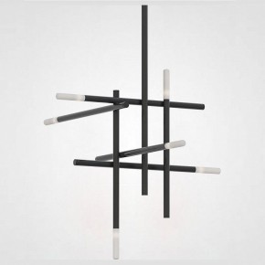 Люстра на штанге Imperiumloft Traverse Black TRAVERSE01 в Нягани - nyagan.mebel24.online | фото