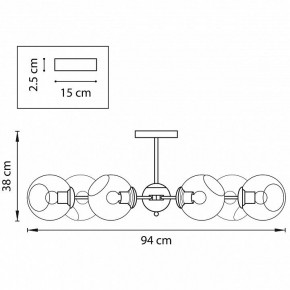 Люстра на штанге Lightstar Beta 785067 в Нягани - nyagan.mebel24.online | фото 8
