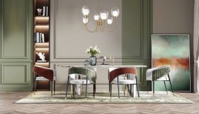 Люстра на штанге Maytoni Aura MOD016PL-06BS в Нягани - nyagan.mebel24.online | фото 3