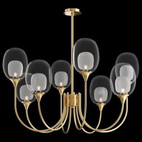 Люстра на штанге Maytoni Aura MOD016PL-08BS в Нягани - nyagan.mebel24.online | фото 2