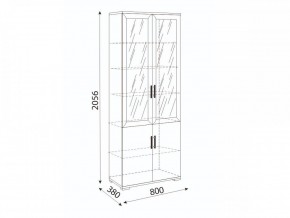 Мармарис (гостиная) М15 Библиотека в Нягани - nyagan.mebel24.online | фото 2