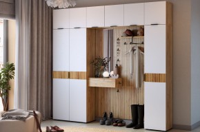 МЕБЕЛЬСОН К12 Прихожая (белое дерево) в Нягани - nyagan.mebel24.online | фото