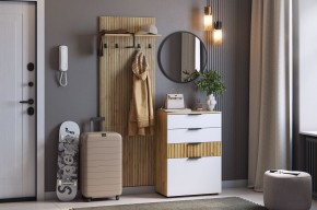 МЕБЕЛЬСОН К3 Прихожая (белое дерево) в Нягани - nyagan.mebel24.online | фото