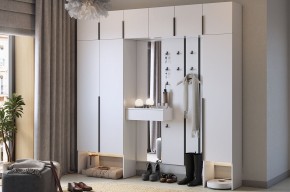 МЕБЕЛЬСОН К32 Прихожая (белое дерево) в Нягани - nyagan.mebel24.online | фото