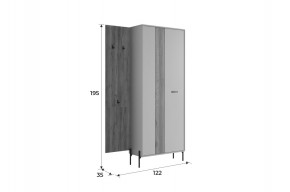 МЕБЕЛЬСОН К8 Прихожая в Нягани - nyagan.mebel24.online | фото 2