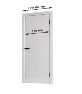 Межкомнатная дверь Bolivar Каньон браун (комплект) 700 в Нягани - nyagan.mebel24.online | фото