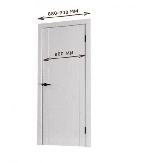 Межкомнатная дверь Bolivar Каньон браун (комплект) 800 в Нягани - nyagan.mebel24.online | фото