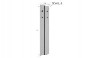 МЕРСИ Прихожая (модульная) кашемир в Нягани - nyagan.mebel24.online | фото 2