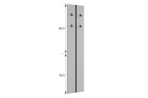 МЕРСИ Прихожая (модульная) кашемир в Нягани - nyagan.mebel24.online | фото 3