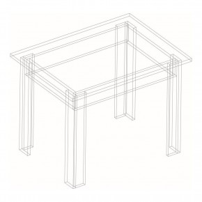 МИНИМЕГА Стол обеденный (айрон рок) в Нягани - nyagan.mebel24.online | фото 2