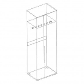 МОНИКА Шкаф для одежды в Нягани - nyagan.mebel24.online | фото 2