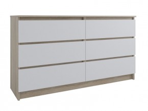 МОРИ МК 1380.6 Комод (Дуб Сонома/Белый) в Нягани - nyagan.mebel24.online | фото 1
