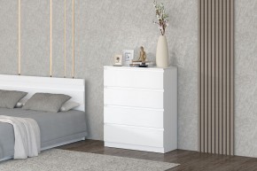 МС "Хилтон" Комод №1 800 (4 ящ.) белый текстурный в Нягани - nyagan.mebel24.online | фото