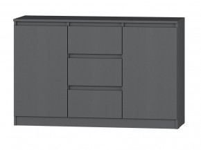 МС "Хилтон" Комод №4 1200 (графит) в Нягани - nyagan.mebel24.online | фото 2